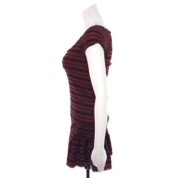 Free People Textured Mini Dress Womens Size XS - Picture 4 of 9